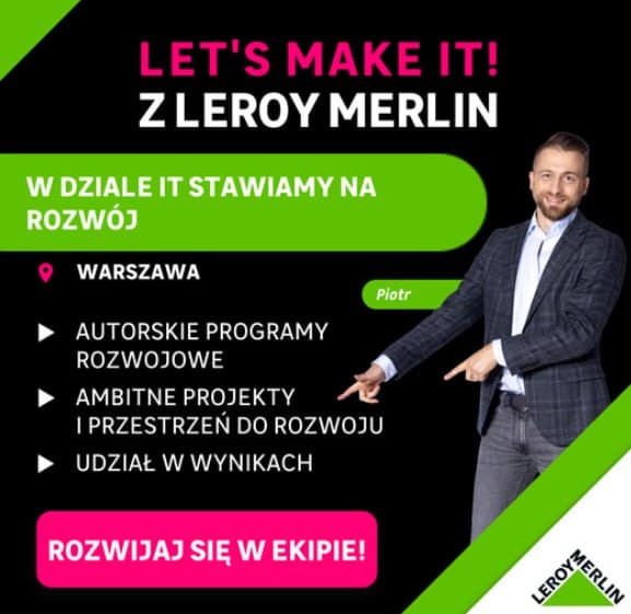 Kreacja reklamowa Leroy Merlin