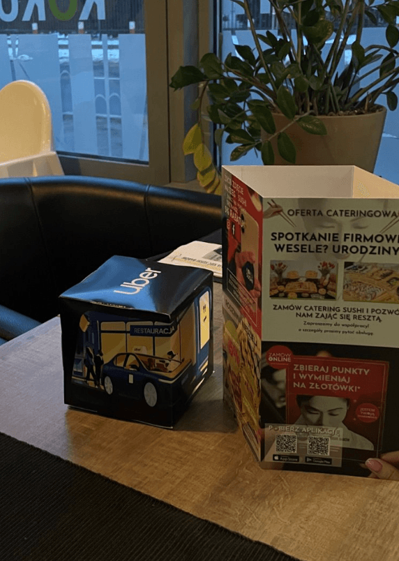 Materiały promocyjne Uber