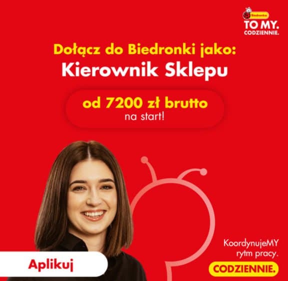 Kreacja reklamowa Biedronka