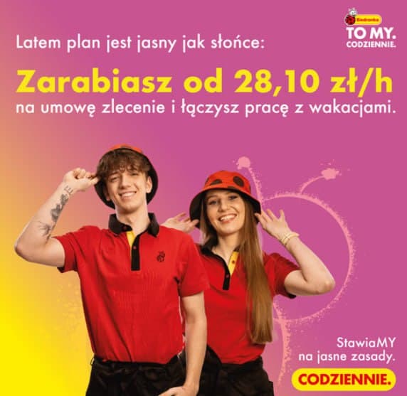 Kreacja reklamowa Biedronka